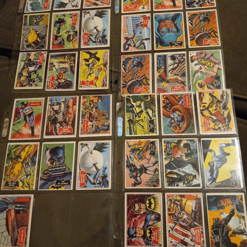 1966 national periodical publications batman cards
